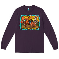 Plum cowboy take me away Long Sleeve Tee - JahusDesignShop