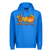 True Royal peace love fall Premium Hoodie - AdoDesignShop
