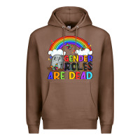 Chestnut gender roles are dead Premium Hoodie - Artiststas