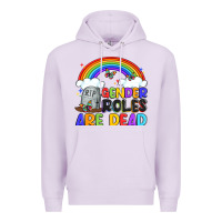 Lilac gender roles are dead Premium Hoodie - Artiststas