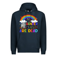 Navy gender roles are dead Premium Hoodie - Artiststas