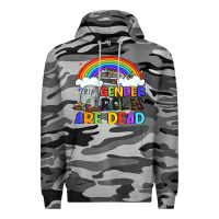 Slate Camo gender roles are dead Premium Hoodie - Artiststas