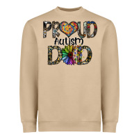 Mushroom proud autism dad Heavyweight Sweatshirt - SublimationCraftShop