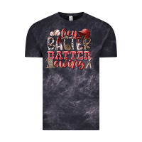 Cloud Black hey batter batter swing Vintage Tee - RacoonDesign