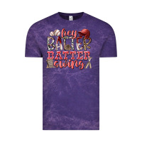 Cloud Purple hey batter batter swing Vintage Tee - RacoonDesign