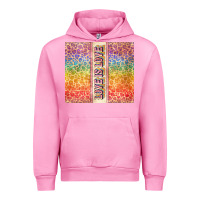 Fuchsia Pink Love is love Pride LGBTQ+ Urban Hoodie - NancyCooperArtShop