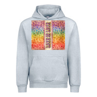 Heather Grey Love is love Pride LGBTQ+ Urban Hoodie - NancyCooperArtShop