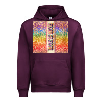 Mauve Wine Love is love Pride LGBTQ+ Urban Hoodie - NancyCooperArtShop