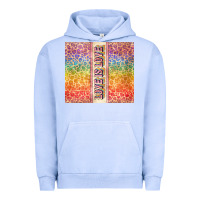 Pigment Grape Ice Love is love Pride LGBTQ+ Urban Hoodie - NancyCooperArtShop