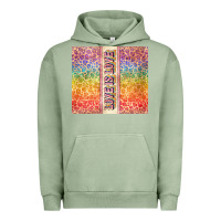 Pigment Oil Green Love is love Pride LGBTQ+ Urban Hoodie - NancyCooperArtShop