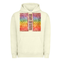 Pigment Pistachio Love is love Pride LGBTQ+ Urban Hoodie - NancyCooperArtShop