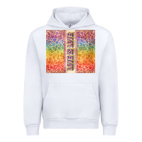 White Love is love Pride LGBTQ+ Urban Hoodie - NancyCooperArtShop