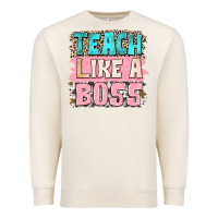 Sandshell teach like a boss Premium Sweatshirt - NancyCooperArtShop