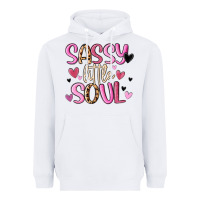 White sassy little soul Heavyweight Hoodie - MaliasSmallBusiness