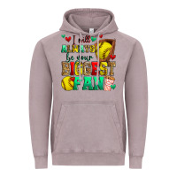 Vintage Zinc i will always be your biggest fan softball Vintage Hoodie - Zillion Design Studio