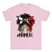 Bubblegum Pink mexican mom life messy bun mama Classic Tee - BundleAndBundleShop