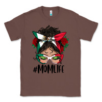 Chestnut mexican mom life messy bun mama Classic Tee - BundleAndBundleShop