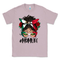 Lilac mexican mom life messy bun mama Classic Tee - BundleAndBundleShop