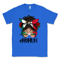 True Royal mexican mom life messy bun mama Classic Tee - BundleAndBundleShop