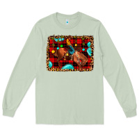 Matcha Christmas rodeo cowboy Long Sleeve Tee - JahusDesignShop