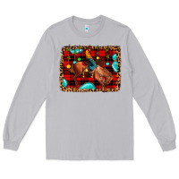 Moon Dust Christmas rodeo cowboy Long Sleeve Tee - JahusDesignShop
