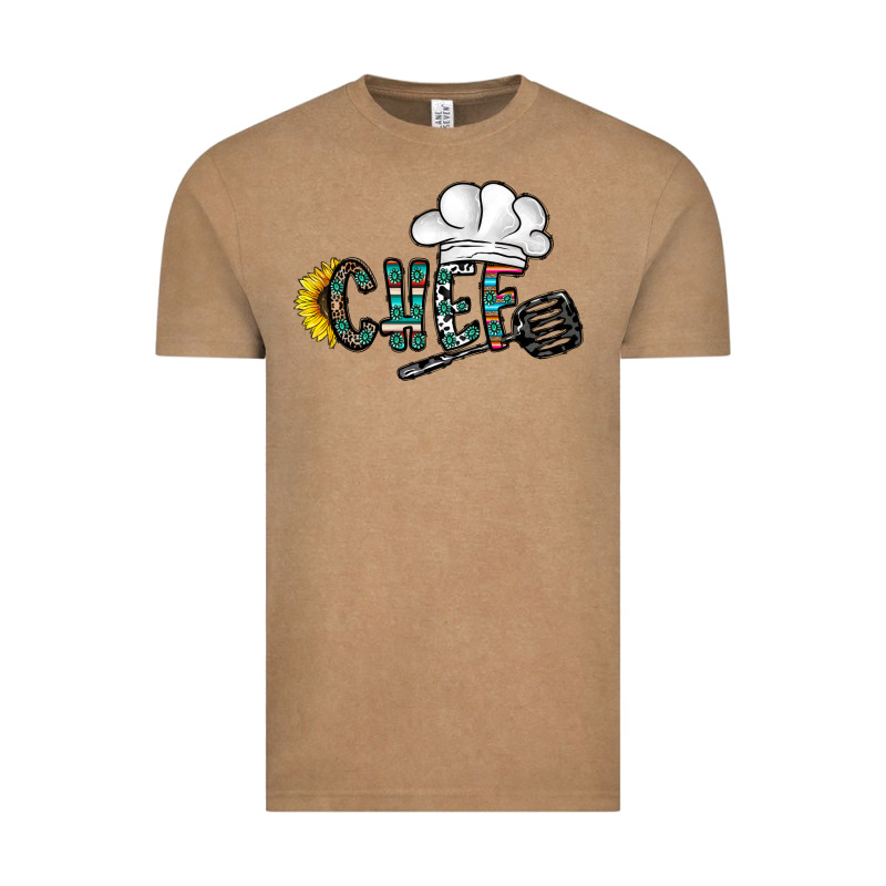 Chef Vintage Tee by CowhideDigitalArt | Teevron