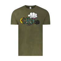 Vintage Olive chef Vintage Tee - CowhideDigitalArt