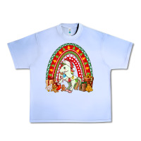 Grape Ice Christmas Unicorn Rainbow Urban Heavy Tee - FaDigitalArtStudio