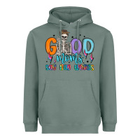 Sage good moms say bad words Heavyweight Hoodie - MaliasSmallBusiness