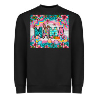Black Easter Mama Leopard tumbler Easter Day Heavyweight Sweatshirt - Neo Western