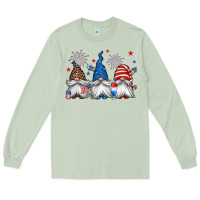 Matcha 4th of july gnomes Long Sleeve Tee - Jasminsmagicworld