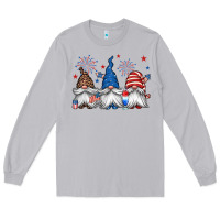 Moon Dust 4th of july gnomes Long Sleeve Tee - Jasminsmagicworld