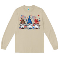 Mushroom 4th of july gnomes Long Sleeve Tee - Jasminsmagicworld