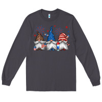 Smoke 4th of july gnomes Long Sleeve Tee - Jasminsmagicworld