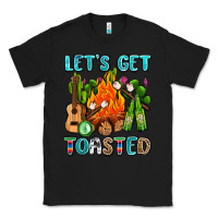 Black let's get toasted with camp fire Classic Tee - AdoDesignShop