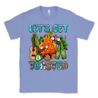 Colony Blue let's get toasted with camp fire Classic Tee - AdoDesignShop