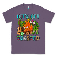 Lavender let's get toasted with camp fire Classic Tee - AdoDesignShop