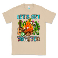 Mushroom let's get toasted with camp fire Classic Tee - AdoDesignShop