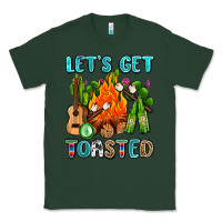 Sports Green let's get toasted with camp fire Classic Tee - AdoDesignShop