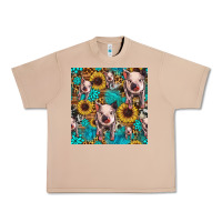 Burro cute pig with patches seamless pattern Urban Heavy Tee - HRA Design Shop