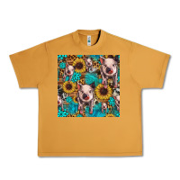 Peanut Butter cute pig with patches seamless pattern Urban Heavy Tee - HRA Design Shop