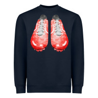 Navy red cleats fa element 2 Heavyweight Sweatshirt - FaDigitalArtStudio