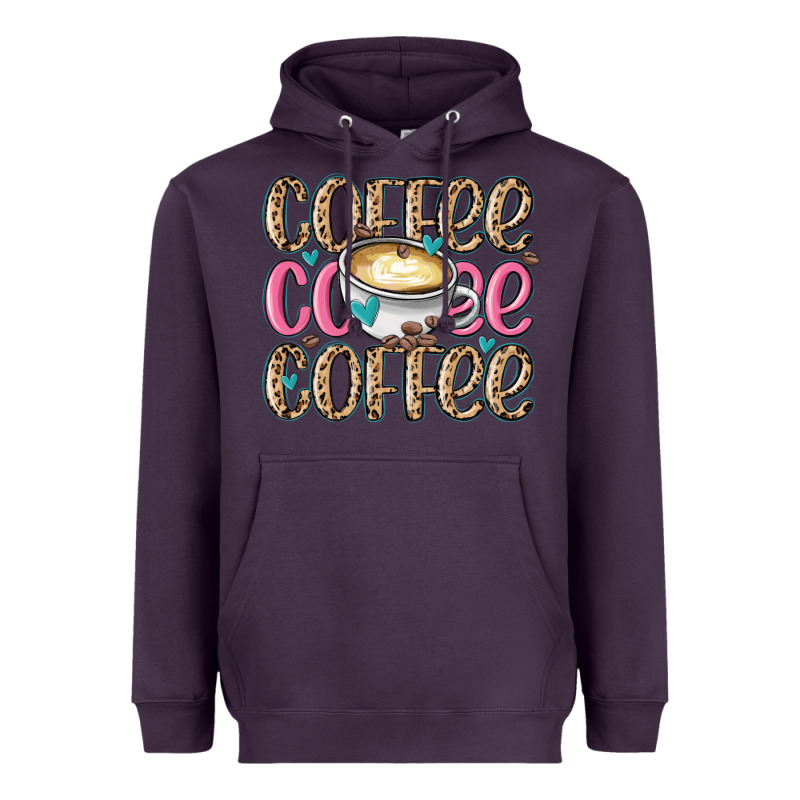Coffee Coffee Coffee Heavyweight Hoodie by MaliasSmallBusiness | Teevron
