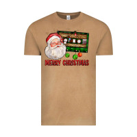 Vintage Camel Merry christmas santa cassette Vintage Tee - FaDigitalArtStudio