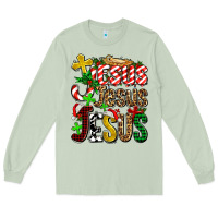 Matcha jesus jesus jesus Long Sleeve Tee - AdoDesignShop