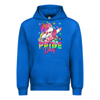 Cobalt Pride Day LGBTQ+ Urban Hoodie - NancyCooperArtShop