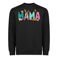 Black Easter Mama Easter Day Heavyweight Sweatshirt - Neo Western