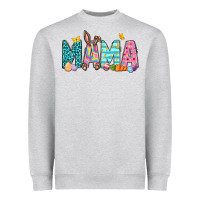 Heather Grey Easter Mama Easter Day Heavyweight Sweatshirt - Neo Western