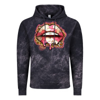 Cloud Black volleyball lips Vintage Hoodie - Zillion Design Studio