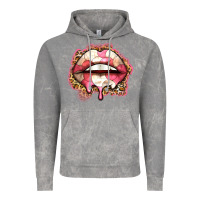 Cloud Rock volleyball lips Vintage Hoodie - Zillion Design Studio